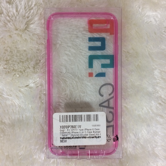 Qugi Air iPhone 6/7/8 [4.7”] Pink/Clear Case NEW! - Picture 2 of 3